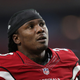 Running back Chris Johnson #23 of the Arizona Cardinals warms up before the NFL game against the New England Patriots at the University of Phoenix Stadium on September 11, 2016, in Glendale, Arizona.